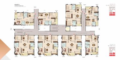 Project Image of 610.0 - 1680.0 Sq.ft 1 BHK Apartment for buy in Muppas Aaradhya