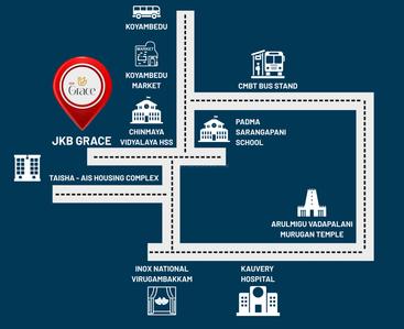 Project Image of 0.0 - 1144.0 Sq.ft 2.5 BHK Apartment for buy in JKB Grace