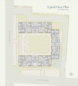 Project Image of 1122.89 - 1684.55 Sq.ft 3 BHK Apartment for buy in Broadway Skycourt