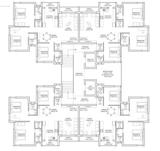 Project Image of 0.0 - 1063.04 Sq.ft 3 BHK Apartment for buy in Malabar West