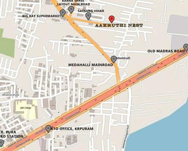 Project Image of 1113.0 - 1538.0 Sq.ft 2 BHK Apartment for buy in Kriti Aakruthi Nest