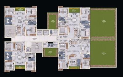 Project Image of 1796.0 - 2425.0 Sq.ft 3 BHK Apartment for buy in ATK The Burj