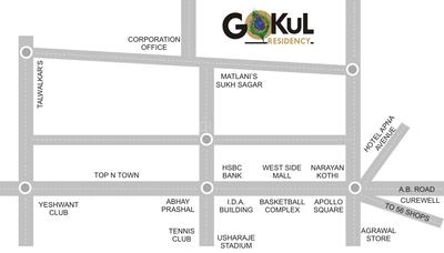 Project Image of 2200.0 - 2750.0 Sq.ft 3 BHK Apartment for buy in Satguru Gokul Residency