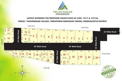Project Image of 879.0 - 1697.0 Sq.ft Residential Plot Plot for buy in Premier Velan Nagar