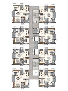 Project Image of 630.0 - 2370.0 Sq.ft 1 BHK Apartment for buy in Pavani Mirabilia