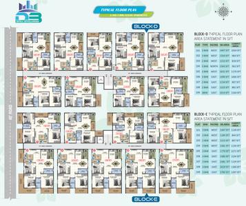 Project Image of 1379 Sq.ft 3 BHK Apartment / Flat for sale in K R Puram for Rs. 13000000
