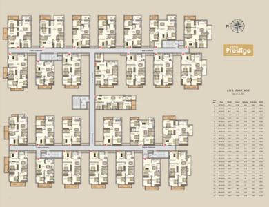 Project Image of 1214.0 - 1908.0 Sq.ft 2 BHK Apartment for buy in Meda Prestige