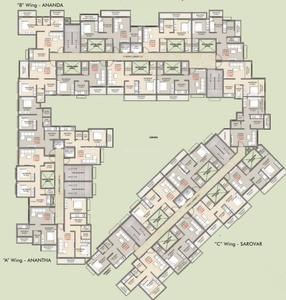 Project Image of 360.0 - 519.0 Sq.ft 1 BHK Apartment for buy in Space India Amulyam