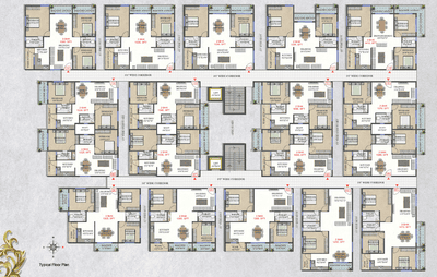Project Image of 905.0 - 1745.0 Sq.ft 2 BHK Apartment for buy in LVS Gardenia Phase 2