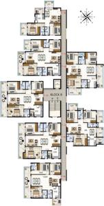 Project Image of 988.0 - 1285.0 Sq.ft 2 BHK Apartment for buy in Mahaveer Trident