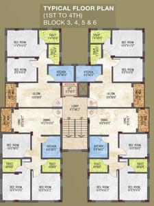 Project Image of 850.0 - 1120.0 Sq.ft 2 BHK Apartment for buy in Jain Dream Pratham
