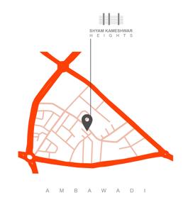 Project Image of 1890 Sq.ft 3 BHK Apartment / Flat for sale in Ambawadi for Rs. 15000000