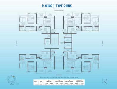 Project Image of 663.0 - 858.0 Sq.ft 2 BHK Apartment for buy in Pharande Puneville Phase III Cluster D