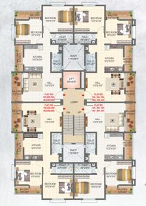 Project Image of 0.0 - 692.44 Sq.ft 2 BHK Apartment for buy in Raviraj Pushkar CHSL