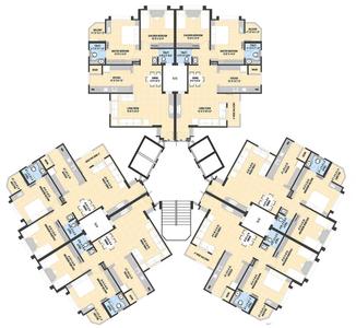 Project Image of 950.0 - 1275.0 Sq.ft 2 BHK Apartment for buy in DMD Vraj Bhoomi