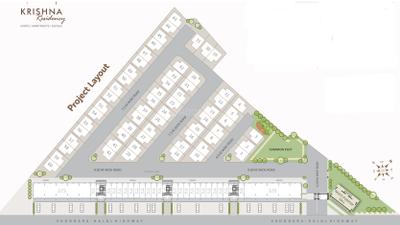 Project Image of 844.0 - 1360.0 Sq.ft 2 BHK Apartment for buy in Krishna Residency