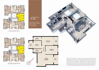 Project Image of 832.91 - 1186.51 Sq.ft 1 BHK Apartment for buy in Nanu Sapana Sarovar