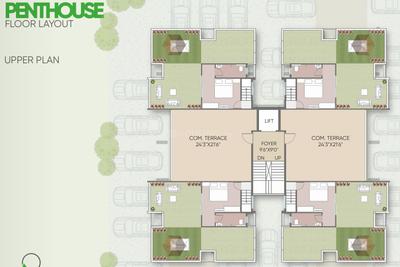 Project Image of 1470 Sq.ft 3 BHK Apartment / Flat for sale in Dwarka for Rs. 6200000