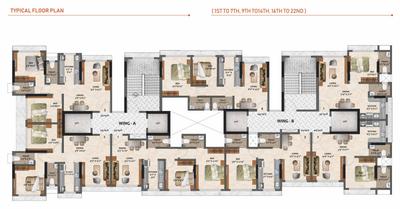 Project Image of 397.0 - 533.0 Sq.ft 1 BHK Apartment for buy in Adityaraj Shivraj CHS
