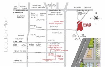 Project Image of 680.0 - 840.0 Sq.ft 2 BHK Apartment for buy in Essarjee Sampada Phase 4