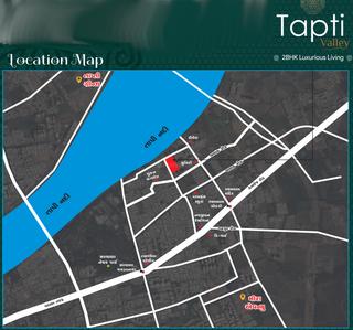 Project Image of 592.45 - 593.2 Sq.ft 2 BHK Apartment for buy in Meera Tapti Valley