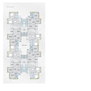 Project Image of 1350 Sq.ft 2 BHK Apartment / Flat for sale in Vejalpur for Rs. 7000000