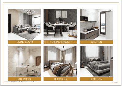 Project Image of 410.0 - 600.0 Sq.ft 1 BHK Apartment for buy in Ssvarna Skypark Residences