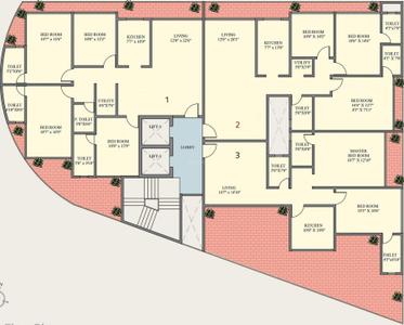 Project Image of 1265.0 - 3359.0 Sq.ft 3 BHK Apartment for buy in Spark Desai Oceanic 11th and 12th Floor