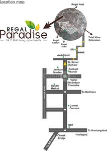 Project Image of 0.0 - 689.0 Sq.ft 3 BHK Apartment for buy in Regal Paradise Phase II