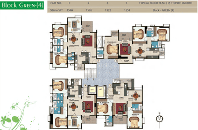 Project Image of 552.0 - 1576.0 Sq.ft 1 BHK Apartment for buy in DSR Rainbow Heights