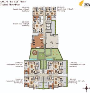 Project Image of 1018 Sq.ft 2 BHK Apartment / Flat for sale in Adambakkam for Rs. 16000000