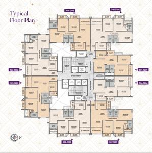 Project Image of 1300.0 - 1893.0 Sq.ft 2 BHK Apartment for buy in Lifestyle Galaxia