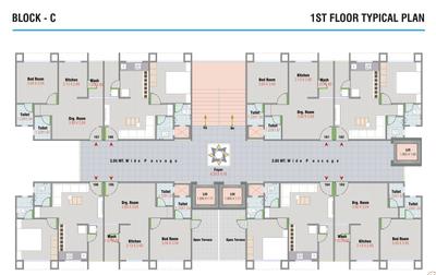 Project Image of 1017 Sq.ft 2 BHK Apartment / Flat for sale in Vatva for Rs. 3500000