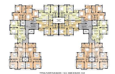 Project Image of 978.0 - 1579.0 Sq.ft 2 BHK Apartment for buy in Shrachi Aadrita