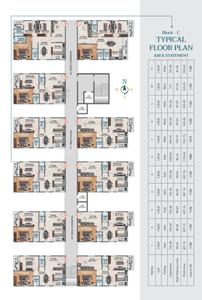 Project Image of 1150.0 - 1570.0 Sq.ft 2 BHK Apartment for buy in V4 IRA Towers