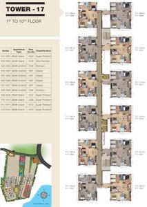 Project Image of 392.0 - 1346.0 Sq.ft 1 BHK Apartment for buy in Provident Kenworth