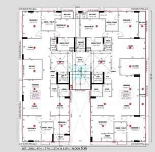 Project Image of 0.0 - 2217.69 Sq.ft 4 BHK Apartment for buy in Jaydeep Alphabet B