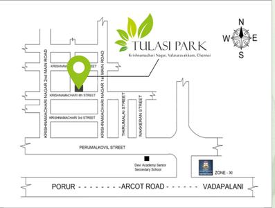Project Image of 0.0 - 1250.0 Sq.ft 3 BHK Apartment for buy in Varthini Tulasi Park