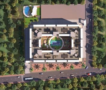 Project Image of 740.0 - 946.0 Sq.ft 2 BHK Apartment for buy in Kosmic Kourtyard Phase 2
