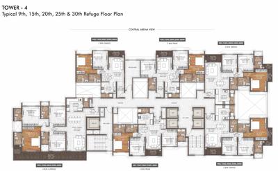 Project Image of 596.54 - 1488.86 Sq.ft 1 BHK Apartment for buy in Gera Island Of Joy Project B