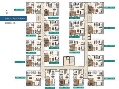 Project Image of 1150.0 - 1710.0 Sq.ft 2 BHK Apartment for buy in APR Praveens Higheria