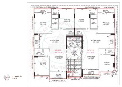 Project Image of 1059.71 - 1112.34 Sq.ft 3 BHK Apartment for buy in Arcus Aurra Green