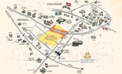 Project Image of 450.04 - 2250.0 Sq.ft Residential Plot Plot for buy in Chandigarh Royale City