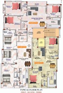 Project Image of 810.0 - 1060.0 Sq.ft 2 BHK Apartment for buy in Devis Surya