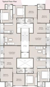 Project Image of 854.0 - 1040.0 Sq.ft 2 BHK Apartment for buy in Maruti Infrastructure Vadodara Heights