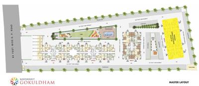 Project Image of 517.0 - 1113.0 Sq.ft 2 BHK Apartment for buy in Samraat Gokuldham Project 01
