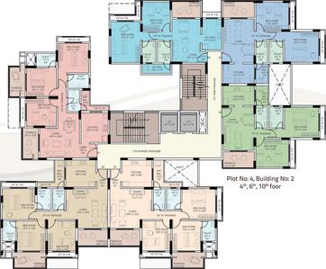 Project Image of 618.28 - 856.59 Sq.ft 2 BHK Apartment for buy in Shree Siddhi Heights