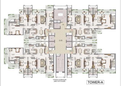 Project Image of 3120.0 - 3310.0 Sq.ft 4 BHK Apartment for buy in Garur Golf Island