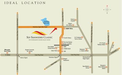 Project Image of 1107.0 - 1440.0 Sq.ft 2 BHK Apartment for buy in SLV Sannidhi Classic