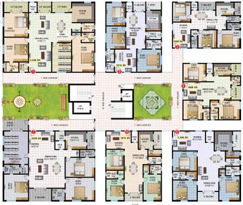 Project Image of 3339 Sq.ft 4 BHK Apartment / Flat for sale in Manikonda for Rs. 18500000